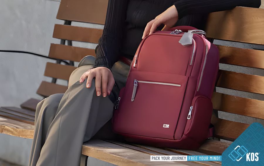 Quà tặng nhân viên xuất sắc với balo tại KOS