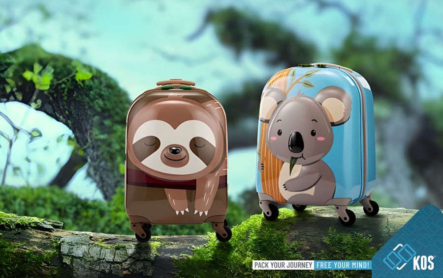 Cách cài pass cho vali samsonite kéo trẻ em