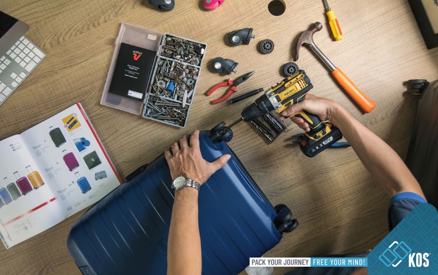 Bảo hành vali mua tại KOS