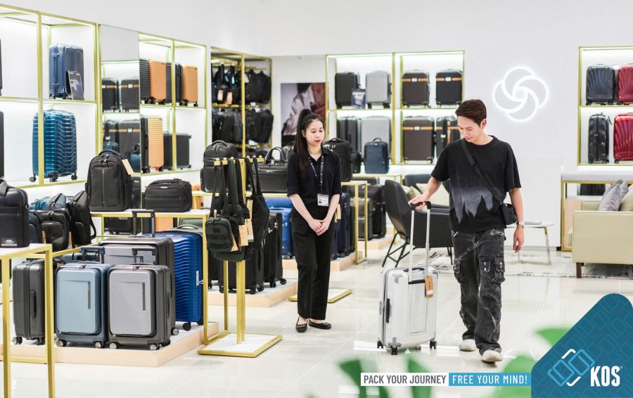 Nên mua vali Samsonite ở đâu thuận tiện