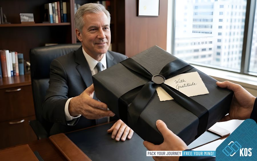 Quà tặng sếp nam với nguyên tắc tặng quà