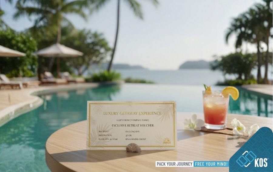 Quà tặng nhân viên nghỉ việc với voucher nghỉ dưỡng