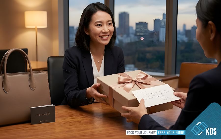 Quà tặng sếp nữ với cách tặng quà