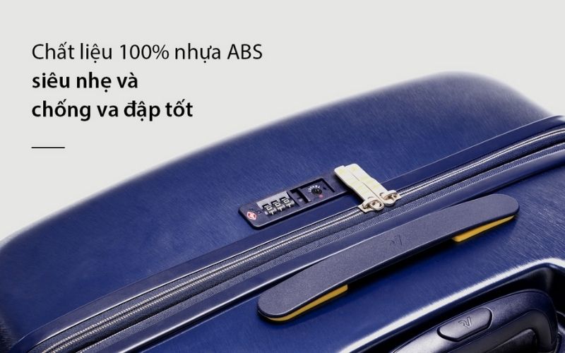 Độ bền và chắc chắn của vali cũng phụ thuộc vào chất liệu