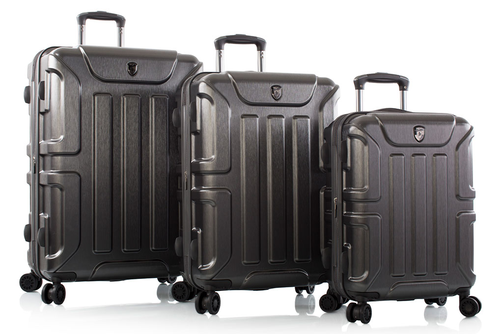 Vali Heys Commander size M (21 inch) - Gunmental đẹp