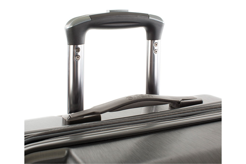 Vali Heys Commander size M (21 inch) - Gunmental cần kéo êm