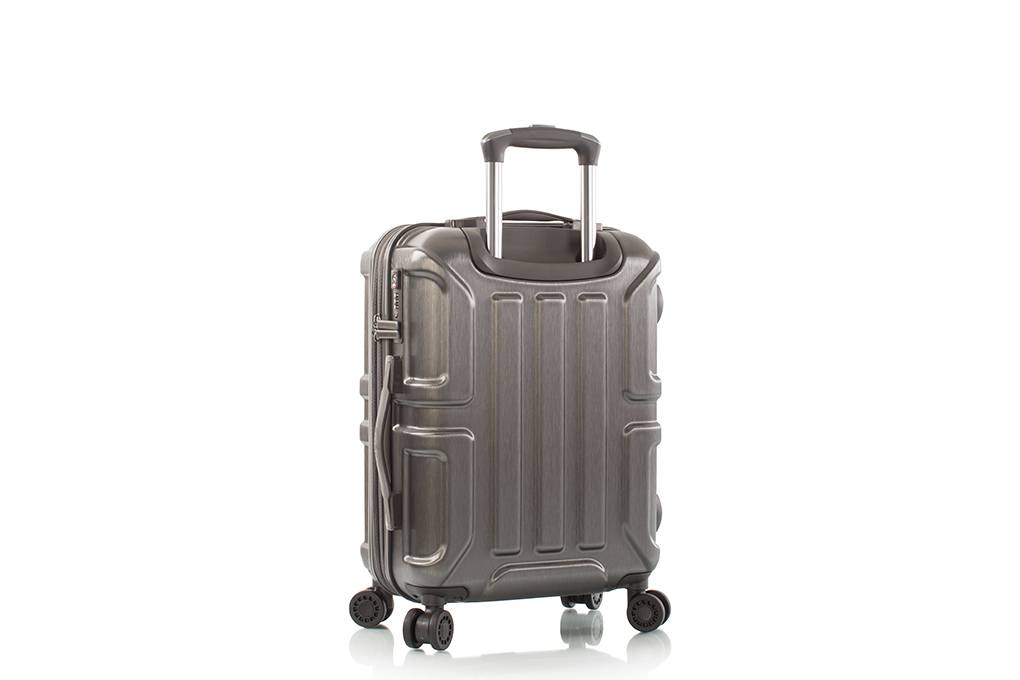 Vali Heys Commander size S (21 inch) - Gunmental cần kéo êm