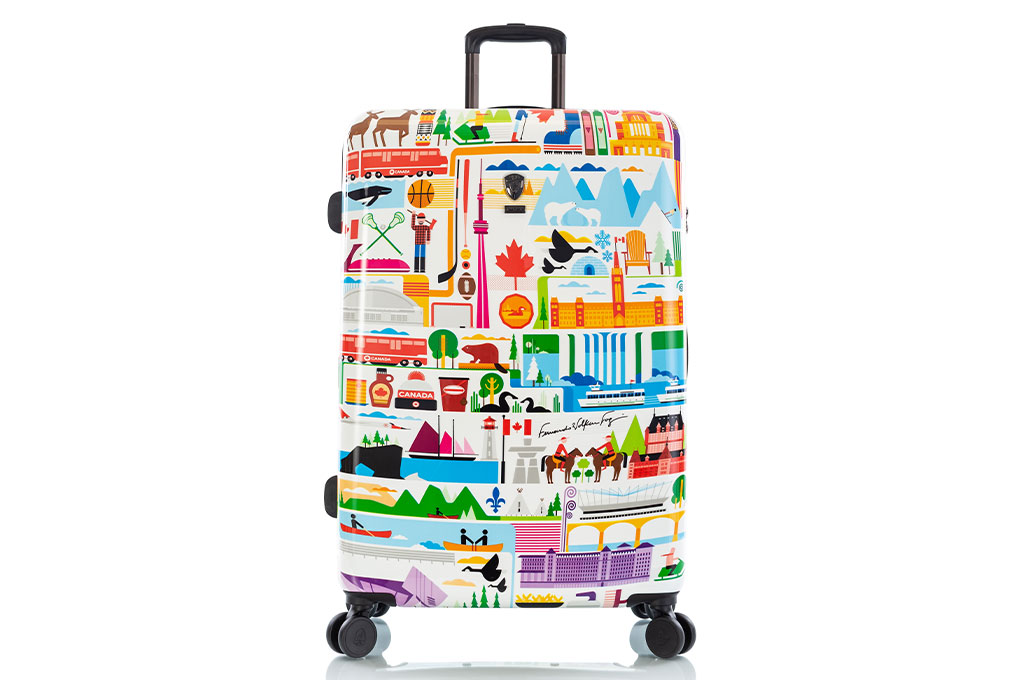 Vali Heys FVT Canada size L (30 inch) - White ngoại hình thu hút