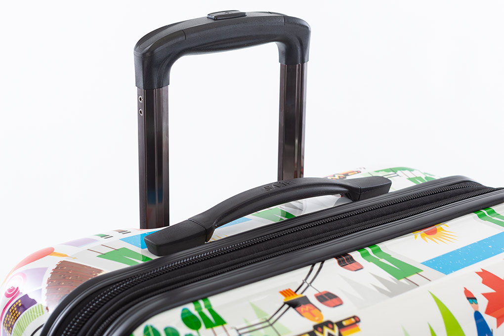 Vali Heys FVT Canada size S (21 inch) - White tay cầm êm